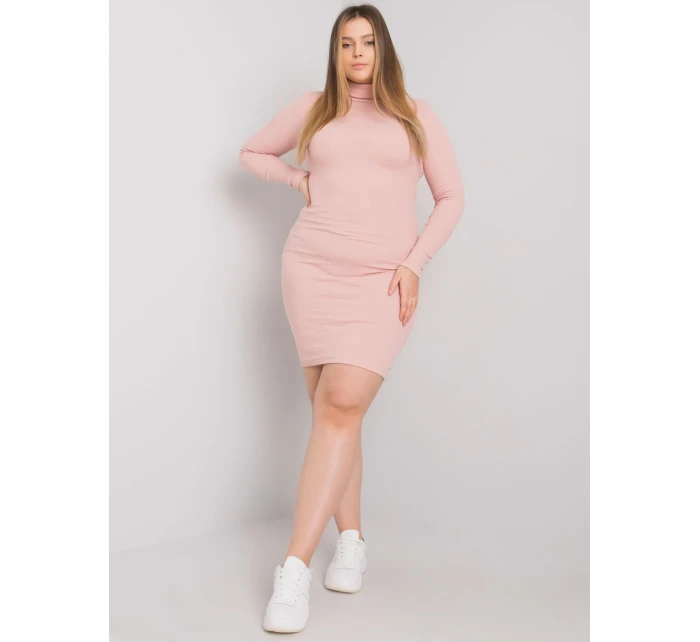 RV SK šaty model 16974051 světle růžová - FPrice RV SK šaty model 16974051 světle růžová - FPrice