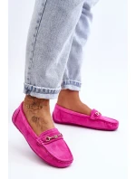Dámské klasické semišové mokasíny růžové Corinell Dámské klasické semišové mokasíny růžové Corinell
