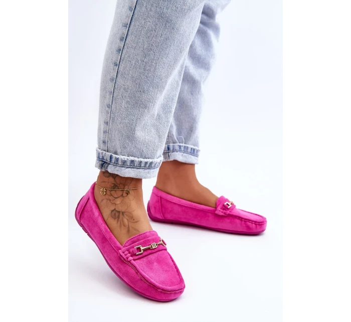 Dámské klasické semišové mokasíny růžové Corinell Dámské klasické semišové mokasíny růžové Corinell