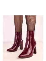 Boty na podpatku model 220253 Solea Boty na podpatku model 220253 Solea