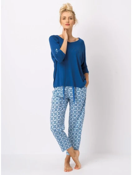 Pyžamo Key LNS 721 B25 Viskóza 3/4 S-XL