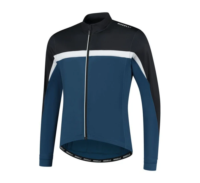 Rogelli COURSE dres s dlouhým rukávem modrý L
