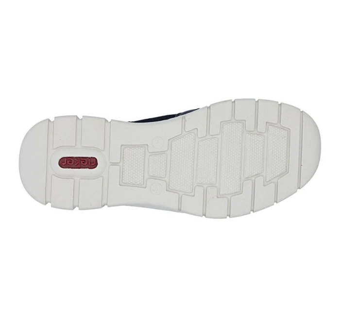 Pánská sportovní pohodlná tmavě modrá obuv Rieker B7796-14