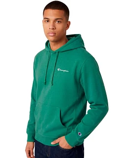 Pánská mikina s kapucí zelená  pánské model 22119708 - CHAMPION