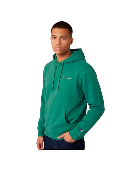 Pánská mikina s kapucí zelená  pánské model 22119708 - CHAMPION