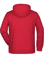 Pánská mikina s kapucí 02. red model 22438168 - Daiber