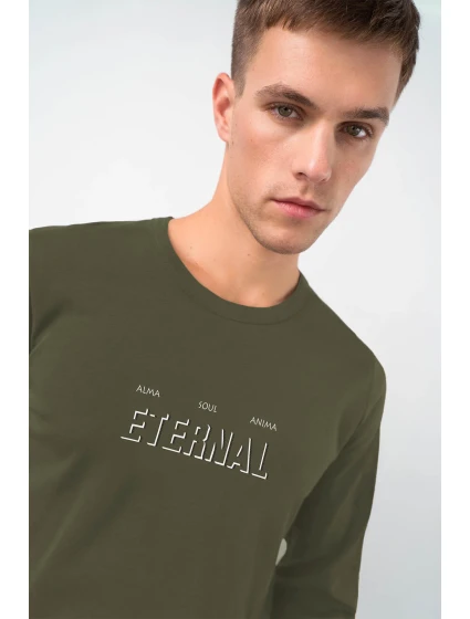 Vamp - Pánské bavlněné pyžamo s manžetami 21965 - Vamp