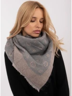 Szalik AT SZ model 20470361 szaro różowy - FPrice