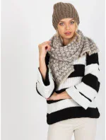 Šátek AT SZ model 17833742 béžová - FPrice