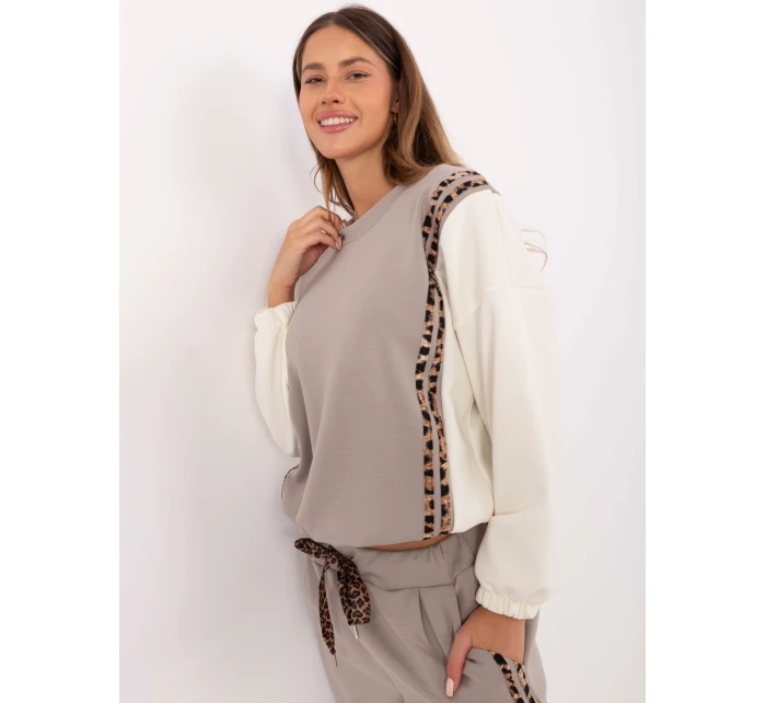 Komplet IT KMPL model 21494204 ciemny bezowy - FPrice Komplet IT KMPL model 21494204 ciemny bezowy - FPrice