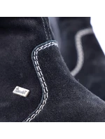 W zateplené kožené boty model 20469716 - Rieker