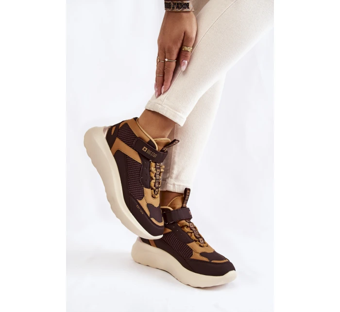 Dámská sportovní obuv Memory Foam System Big Star KK274404 Hněde