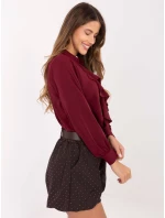 Szorty MI SN model 21480341 ciemny brązowy - FPrice Szorty MI SN model 21480341 ciemny brązowy - FPrice