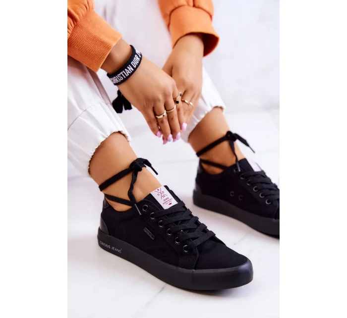 Dámské Tenisky Cross Jeans JJ2R4039C Černá Dámské Tenisky Cross Jeans JJ2R4039C Černá