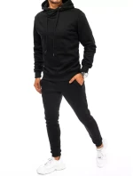 FashionStreet černá pánská tepláková souprava AX0671 FashionStreet černá pánská tepláková souprava AX0671