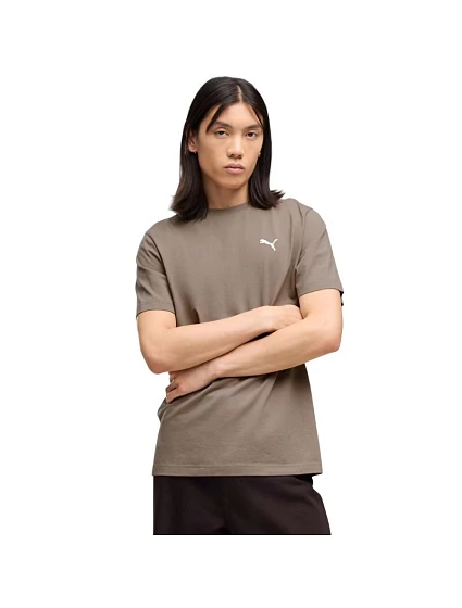 Pánské tričko Puma Wardrobe Ess Tee, tmavě béžové, 629644 81 Pánské tričko Puma Wardrobe Ess Tee, tmavě béžové, 629644 81