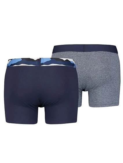 Pánské boxerky 2Pack model 16209104 modrá Levi's - Levis Pánské boxerky 2Pack model 16209104 modrá Levi's - Levis