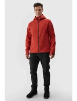 Pánská softshellová bunda s kapucí červená model 21678488 - 4F