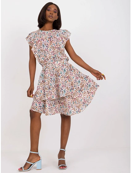 Šaty CHA SK model 17265021 béžová - FPrice Šaty CHA SK model 17265021 béžová - FPrice