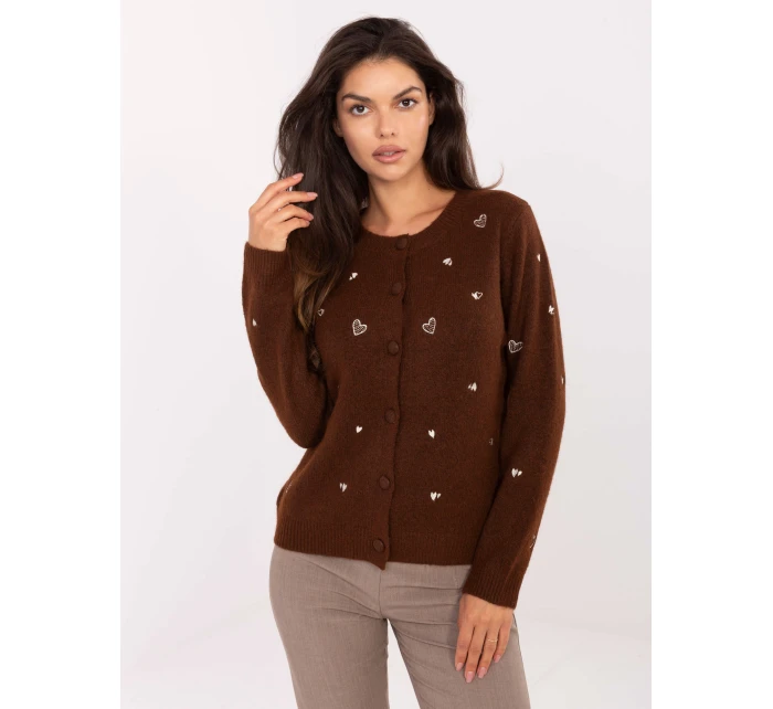Sweter PM SW model 21300801 brązowy - FPrice