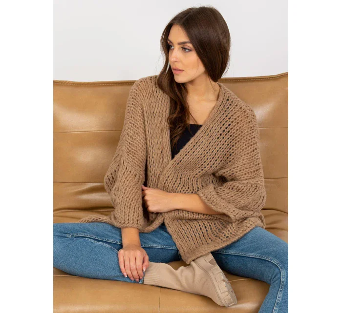 Dámský svetr TW SW BI M2202 tmavě lila Dámský svetr TW SW BI M2202 tmavě lila