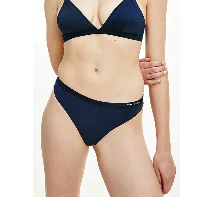 Dámské tanga UW0UW03259 - DW5 - Černá - Tommy Hilfiger