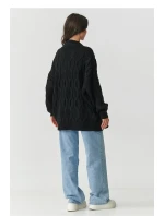 Svetr na zapínání  model 217407 Makadamia