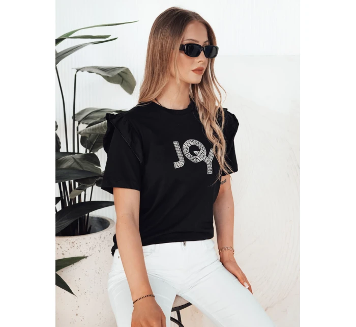 Dámské tričko JOY černé FashionStreet RY2526