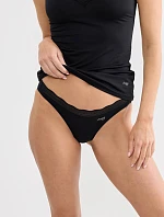 Dámské kalhotky GO Blush Mini 2P Black černé - SLOGGI