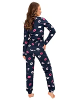 Pyžamo Kiss model 22365434 dlouhý rukáv, velikosti S–XL - Donna Pyžamo Kiss model 22365434 dlouhý rukáv, velikosti S–XL - Donna