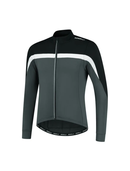 Rogelli COURSE dres s dlouhým rukávem šedý L