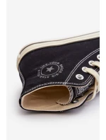 Dámské vysoké tenisky Big Star model 21654788 černé - Big Star Shoes Dámské vysoké tenisky Big Star model 21654788 černé - Big Star Shoes