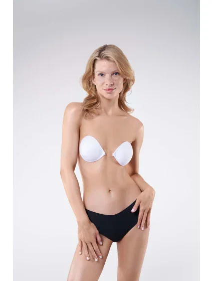 BS-02 Samolepicí podprsenka bílá - Julimex