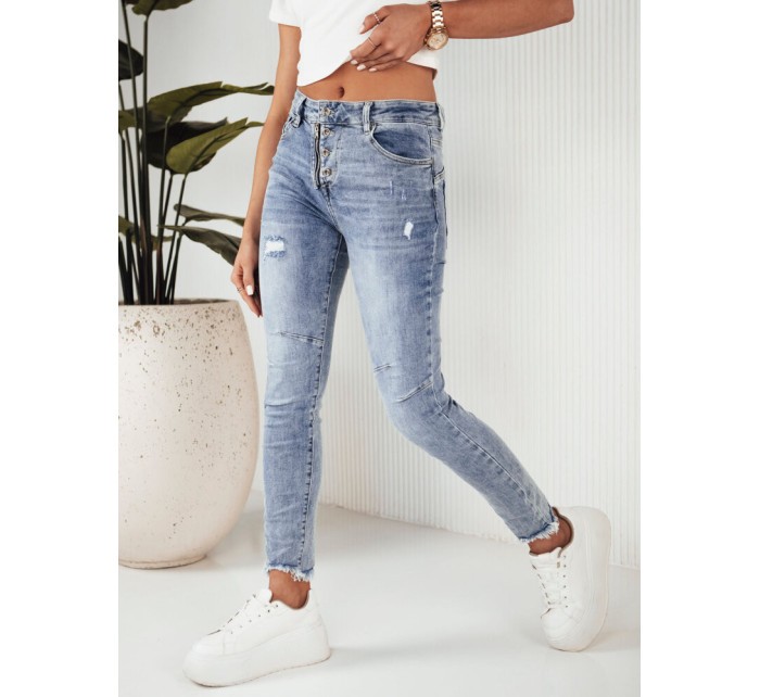 GINA dámské džínové kalhoty modré Dstreet UY1860