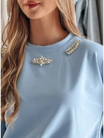 Dámská halenka s dlouhým rukávem a  modrá Dstreet model 21985533 - FashionStreet