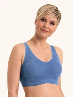 Essential Lace pooperační braletka s pěnovou výztuží 4700X blue heaven - Anita Care