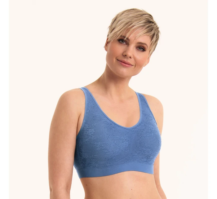 Essential Lace pooperační braletka s pěnovou výztuží 4700X blue heaven - Anita Care Essential Lace pooperační braletka s pěnovou výztuží 4700X blue heaven - Anita Care