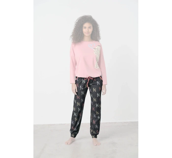 Dámské pyžamové kalhoty Printed Cuffed Pants model 17825449 - Vamp