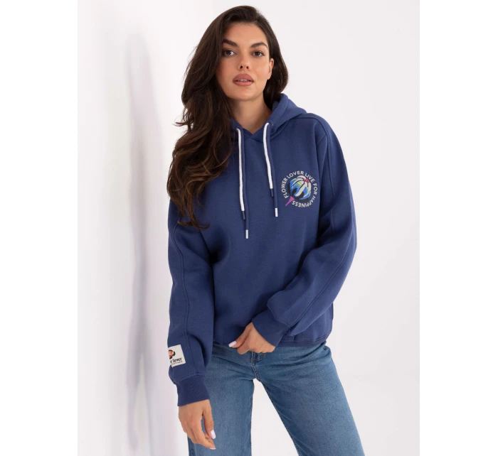 Mikina D10600BK02784A tmavě modrá Mikina D10600BK02784A tmavě modrá