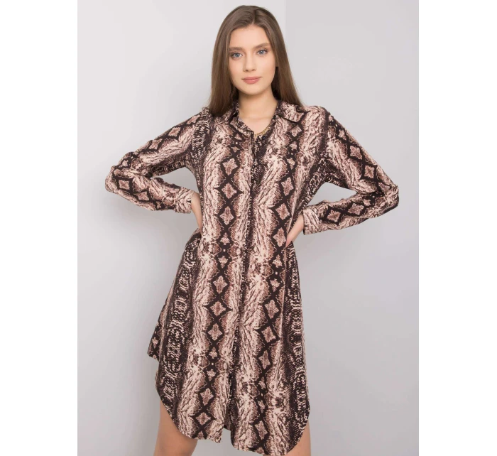 Šaty TO SK 1103 9.10P hnědá