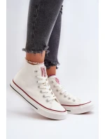 Dámské vysoké tenisky Big Star Bílé Dámské vysoké tenisky Big Star Bílé