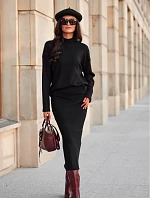 Sukně SPO043 černá - Roco Fashion