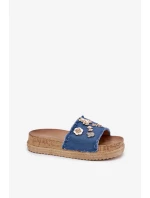 Klapky na platformě model 214498 Step in style
