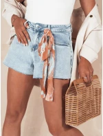 Dámské světle modré džínové šortky SUMRBREEZ FashionStreet SY0353 Dámské světle modré džínové šortky SUMRBREEZ FashionStreet SY0353