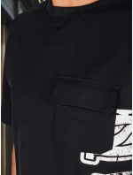 Pánská souprava s potiskem černá Dstreet model 21988649 - FashionStreet