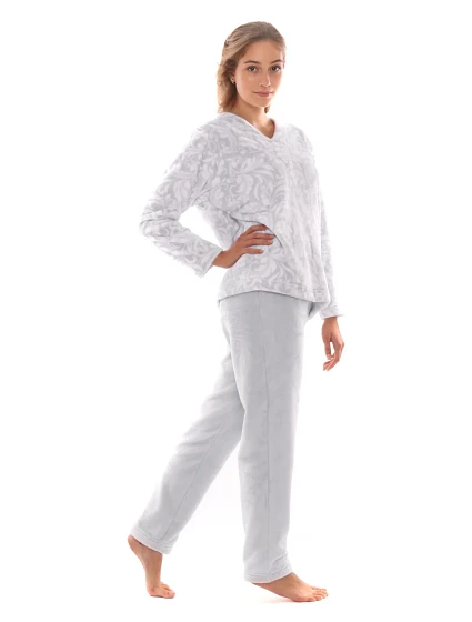 Dámské pyžamo Flora 6456 dove grey - Vestis Dámské pyžamo Flora 6456 dove grey - Vestis