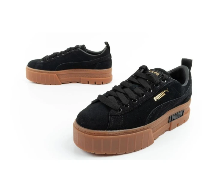 Puma Mayze dámské sportovní boty Sneakers platform black fashion leather dámské Puma Mayze dámské sportovní boty Sneakers platform black fashion leather dámské