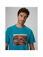 Tshirt regular z nadrukiem męski model 22551931 - 4F Tshirt regular z nadrukiem męski model 22551931 - 4F