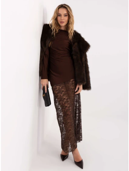 Šaty MI SK 3310.63 hnědé