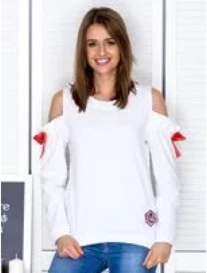 Mikina PL BL model 14830269 bílá - FPrice